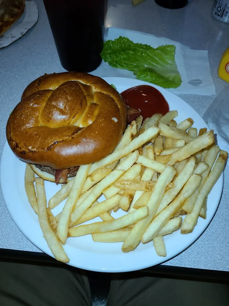 Black and Bleu Burger